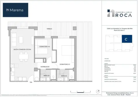 Apartamento en calle los Naranjos, nº 14