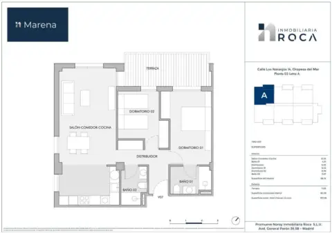 Apartamento en calle los Naranjos, nº 14