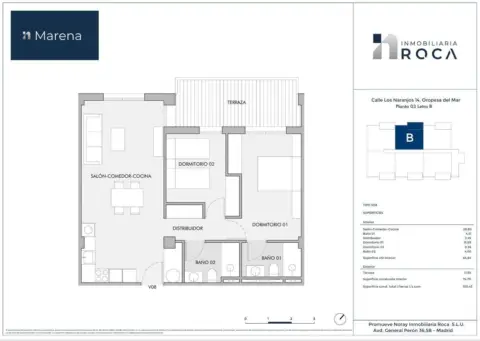Apartamento en calle los Naranjos, nº 14