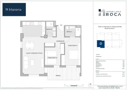 Apartamento en calle los Naranjos, nº 14