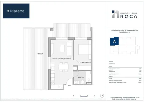 Apartamento en calle los Naranjos, nº 14