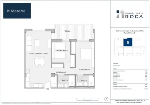 Apartamento en calle los Naranjos, nº 14
