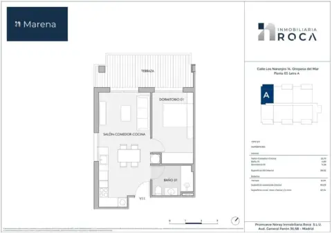 Apartamento en calle los Naranjos, nº 14