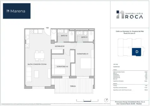 Apartamento en calle los Naranjos, nº 14