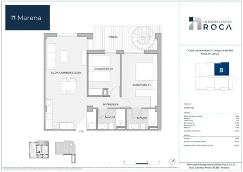 Ático en calle los Naranjos, nº 14