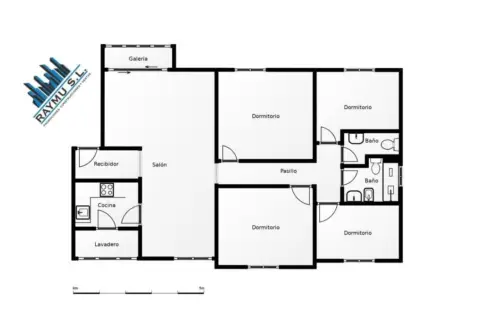 Piso en calle Barraca Federico G Lorca