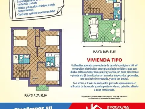 Casa adosada en San Juan del Puerto