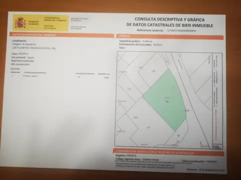 Terreno en Carretera Ulldecona