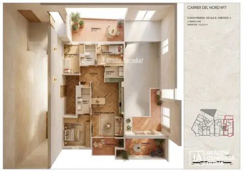 Piso en Carrer del Nord