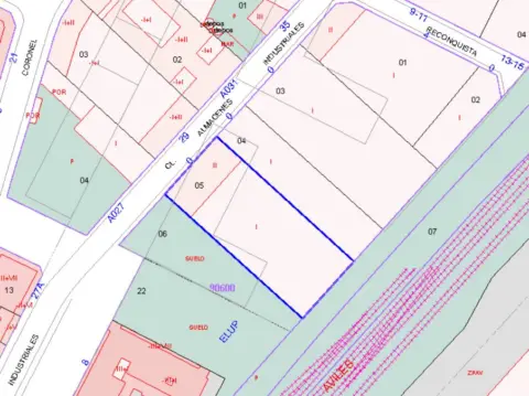 Terreno en calle Almacenes Indus