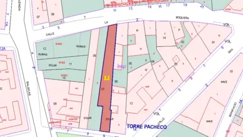 Terreno en Plaza de Calvo Sotelo