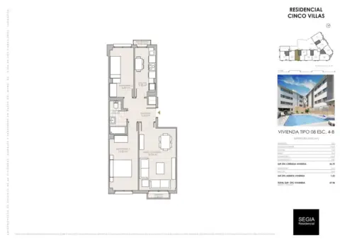 Piso en calle Prolongación Paseo del Muro