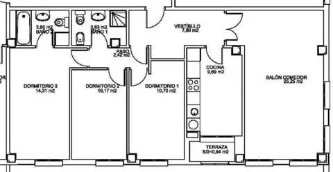 Piso en Avda. Valladolid