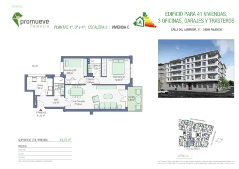 Piso en calle del Labrador, 11