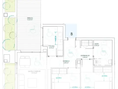 Piso en Avenida de la Concepción Arenal, 63