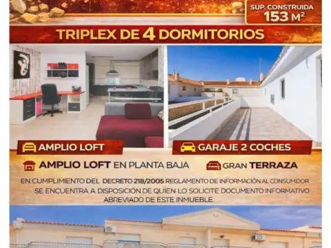 Casa adosada en Barrio Sur