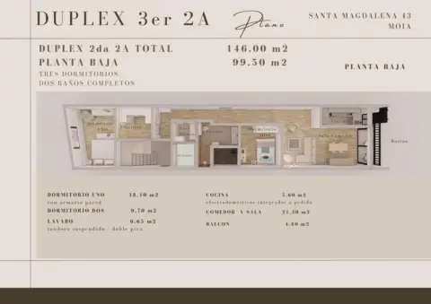 Dúplex en Carrer de Santa Magdalena, 39