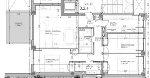 Apartamento en Los Álamos