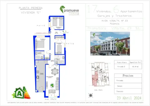 Apartamento en Avenida de Viñalta, 23