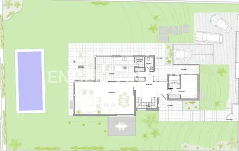 Casa en Los Satélites-Roza Martín