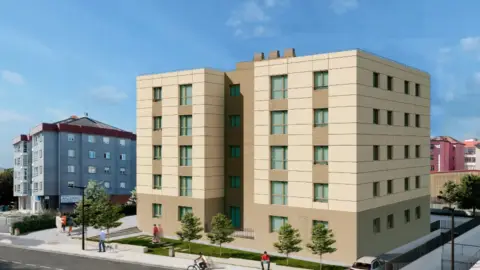 Apartamento en calle Rúa de Bélxica, nº 14