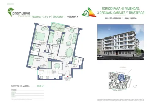 Piso en calle del Labrador, 15