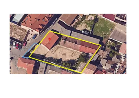 Terreno en calle de las Huertas