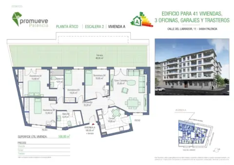 Ático en calle del Labrador, 11