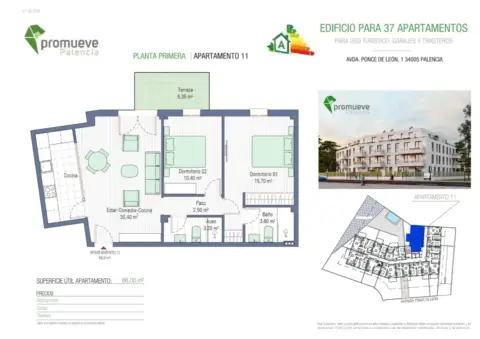 Apartamento en calle calle Ponce de León, nº 1
