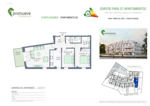 Apartamento en calle calle Ponce de León, nº 1