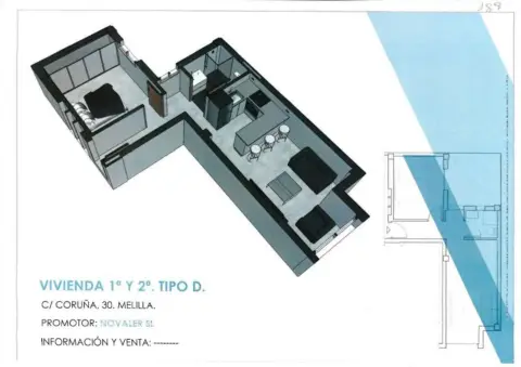 Apartamento en calle calle Coruña, nº 30