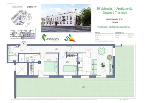 Ático en calle de Aragón, 1