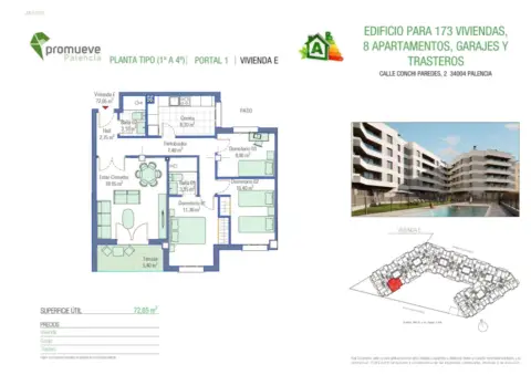 Piso en calle calle Conchi Paredes, nº 2