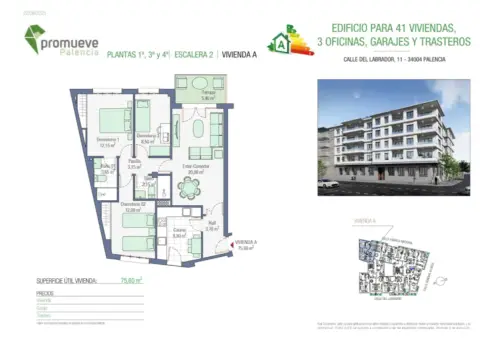 Piso en calle del Labrador