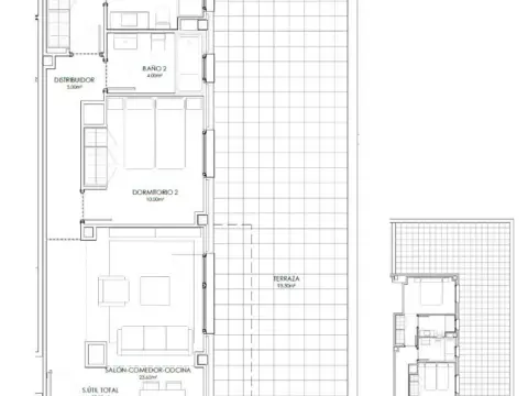 Ático en Bulevar de Castilla la Mancha, 4