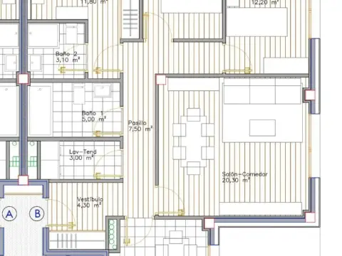 Piso en calle Rúa de Bélxica, nº 14