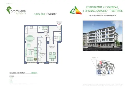 Piso en calle del Labrador, 11