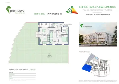 Apartamento en calle calle Ponce de León, nº 1