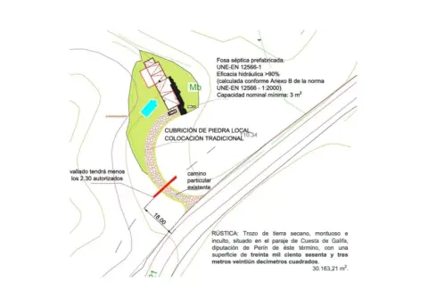 Terreno en calle Poblado Galifa