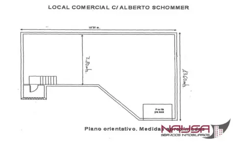 Local comercial en calle de Alberto Schommer