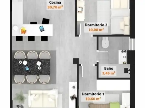 Piso en Barrio del Canal