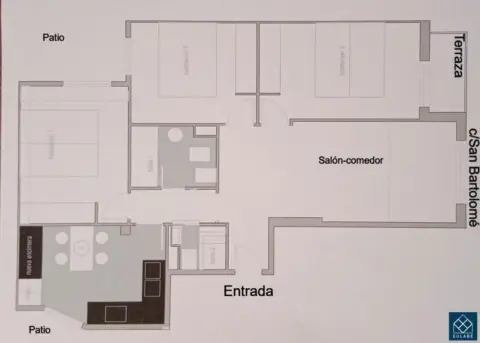 Piso en calle de San Bartolomé