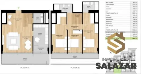 Piso en Garellano Plaza, 17