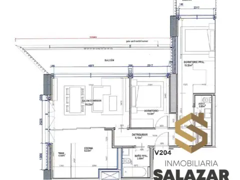Piso en Garellano Plaza, 17