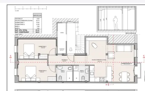 Piso en Siete calles