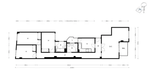 Apartamento en calle del Huerto