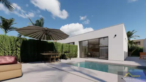 Casa rústica en calle de las Petunias