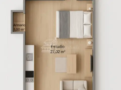 Estudio en calle de Arias Pinel
