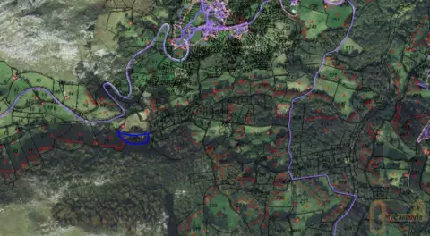 Finca rústica en Miera