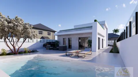 Casa rústica en Residencial